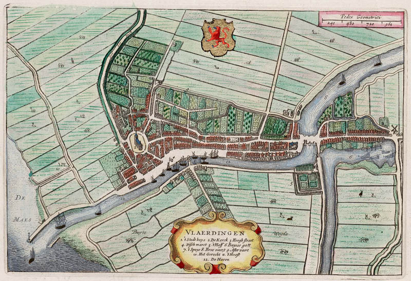 Vlaardingen 1649 Blaeu